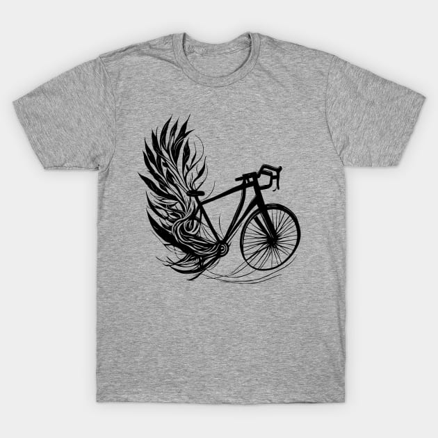 Abstract Bike T-Shirt by Bongonation